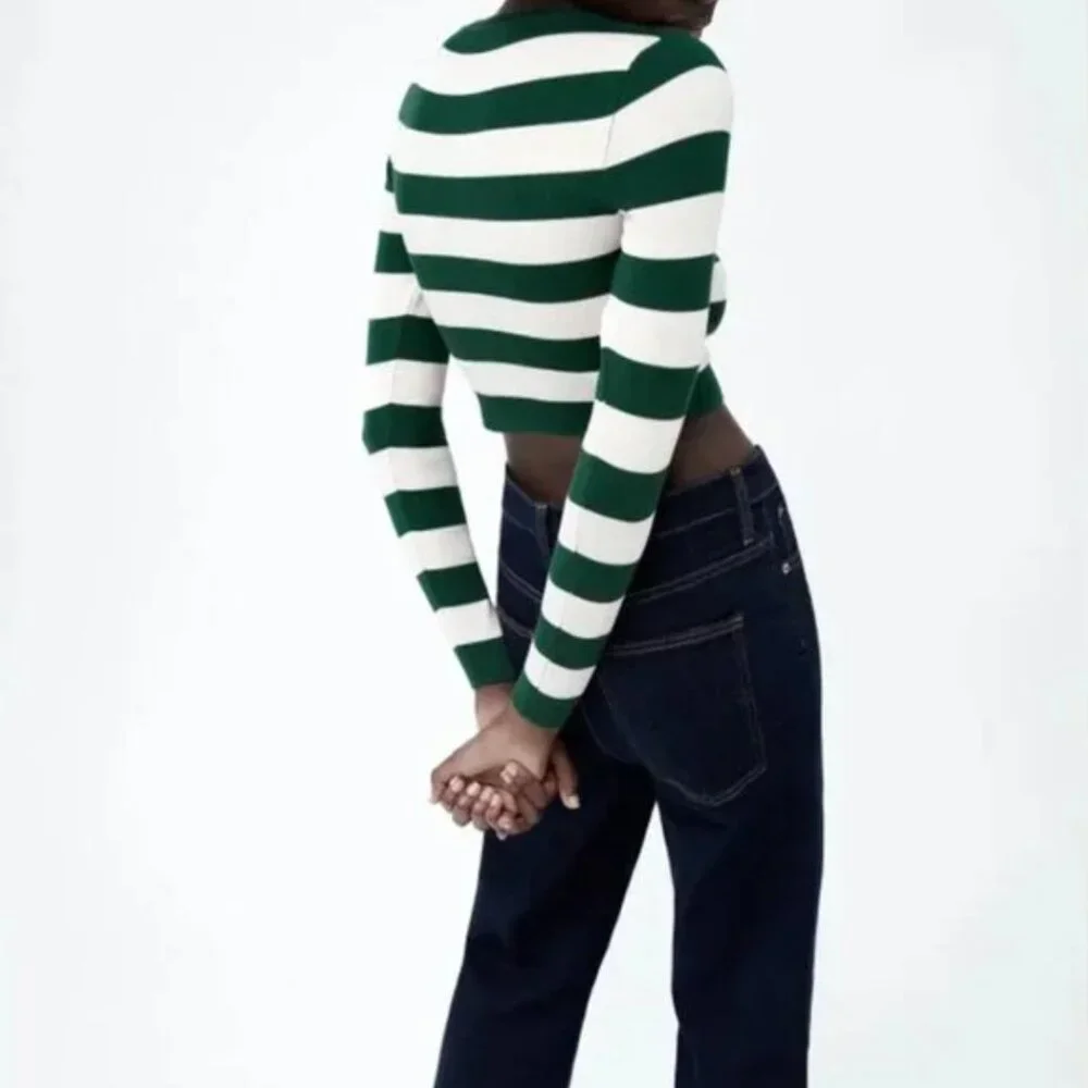 Zara Basic Rib Knit Sweater M - Picture 5 of 5